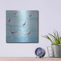 'By the Waters Edge' by Phyllis Adams – Metal Wall Art, 12x12 room view