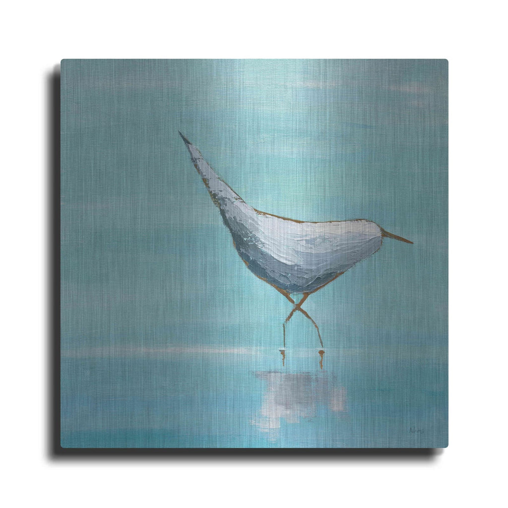'Egret I' by Phyllis Adams – Metal Wall Art