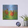 'Spring has Sprung' by Phyllis Adams – Metal Wall Art, 12x12 room view