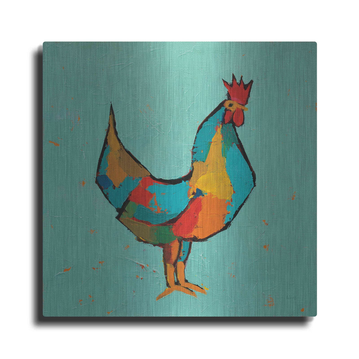 'The Strutter' by Phyllis Adams – Metal Wall Art