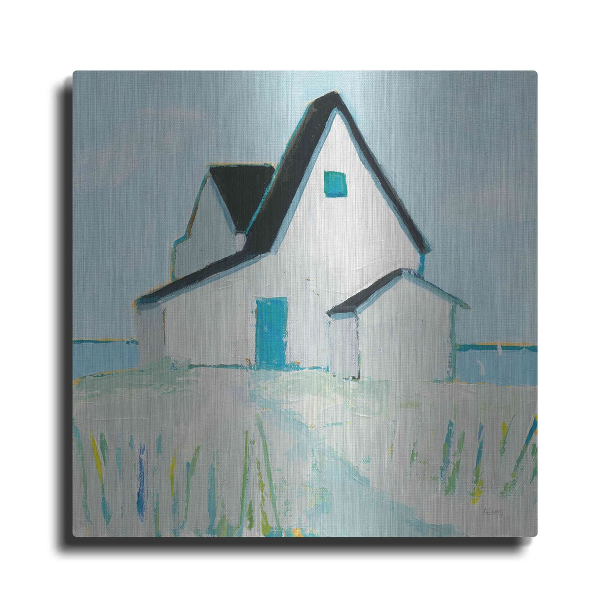 'Cottage' by Phyllis Adams – Metal Wall Art