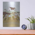 'Field of Dreams Neutral' by Phyllis Adams – Metal Wall Art, 12x16 room view
