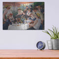 'Luncheon of the Boating Party' by Pierre-Auguste Renoir – Metal Wall Art, 16x12 room view