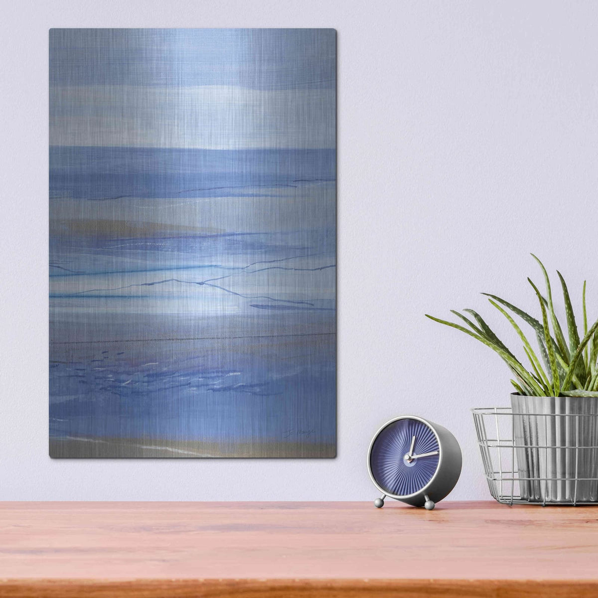 'Summer Morning III' by Jo Maye – Metal Wall Art, 12x16 room view