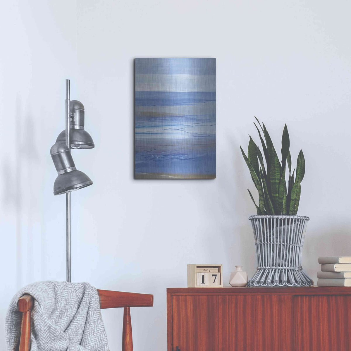 'Summer Morning III' by Jo Maye – Metal Wall Art, 16x24 room view