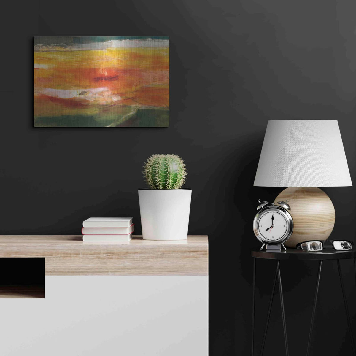 'Bog Journey' by Jo Maye – Metal Wall Art, 24x16 room view