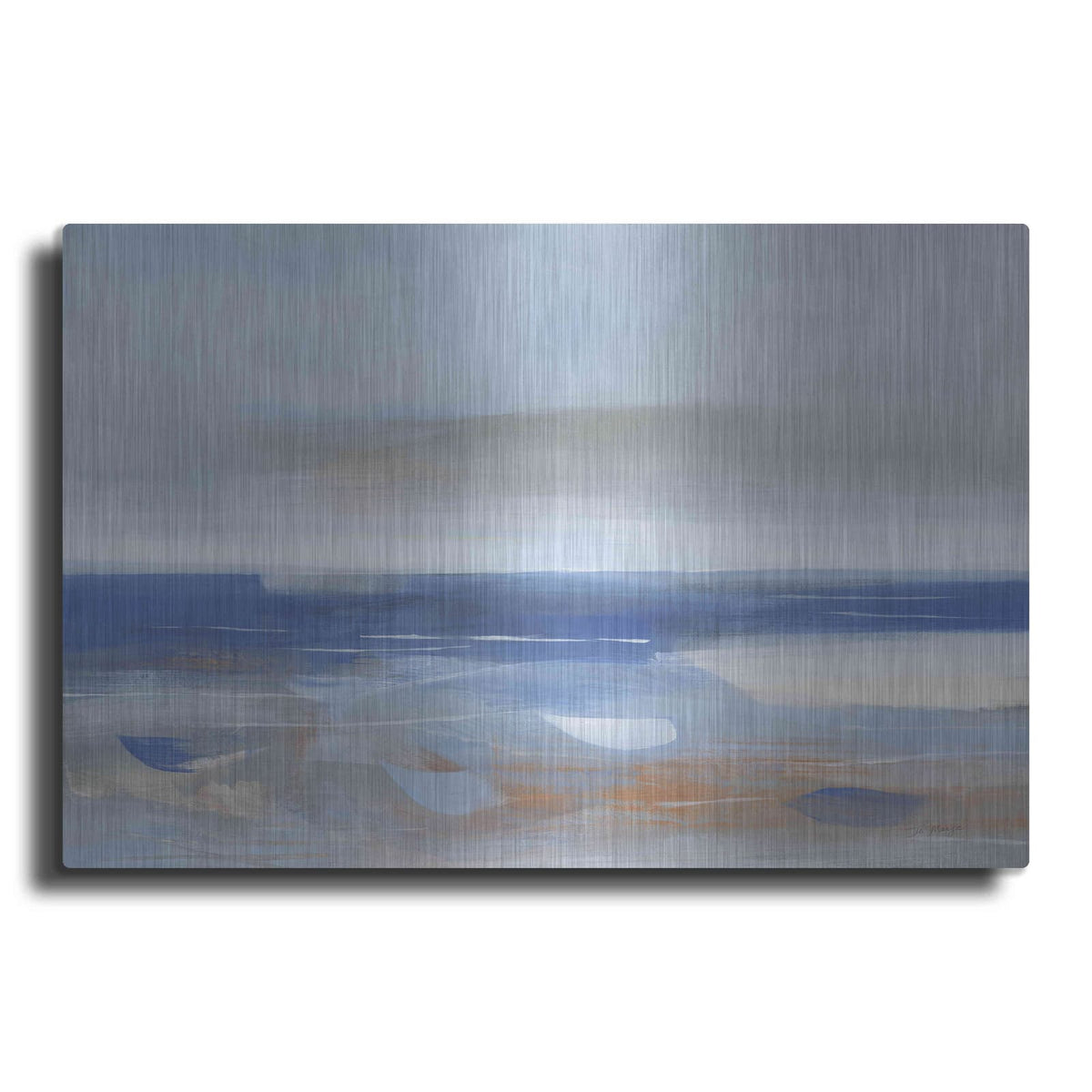 'Calm Sea' by Jo Maye – Metal Wall Art