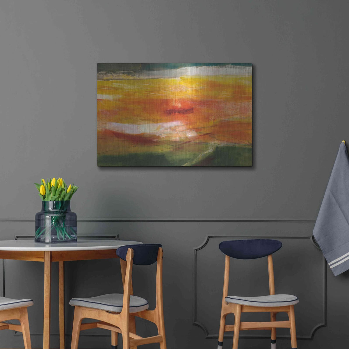 'Bog Journey v2' by Jo Maye – Metal Wall Art, 36x24 room view