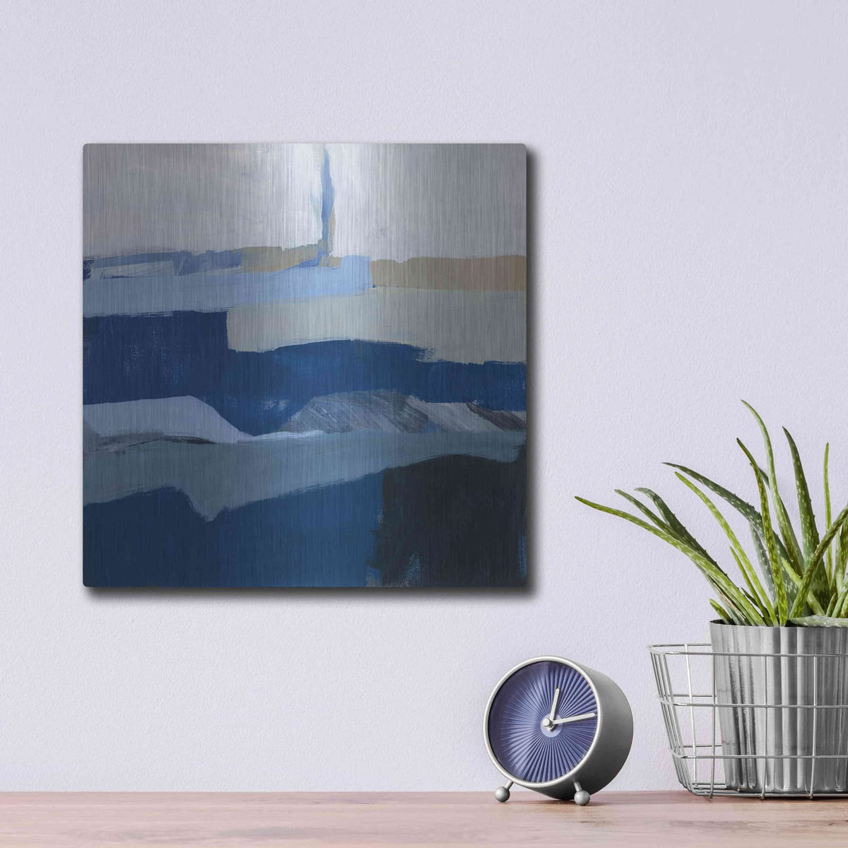 'Crisp Day v2' by Jo Maye – Metal Wall Art, 12x12 room view