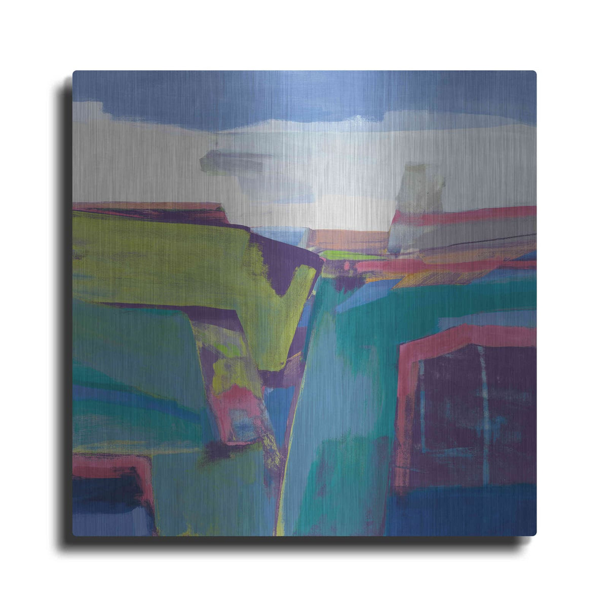 'Clear Day Bright' by Jo Maye – Metal Wall Art