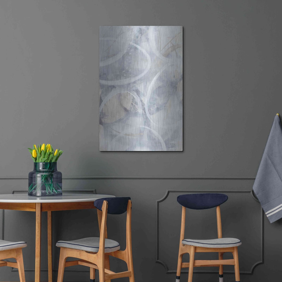 'Float I' by Jo Maye – Metal Wall Art, 24x36 room view
