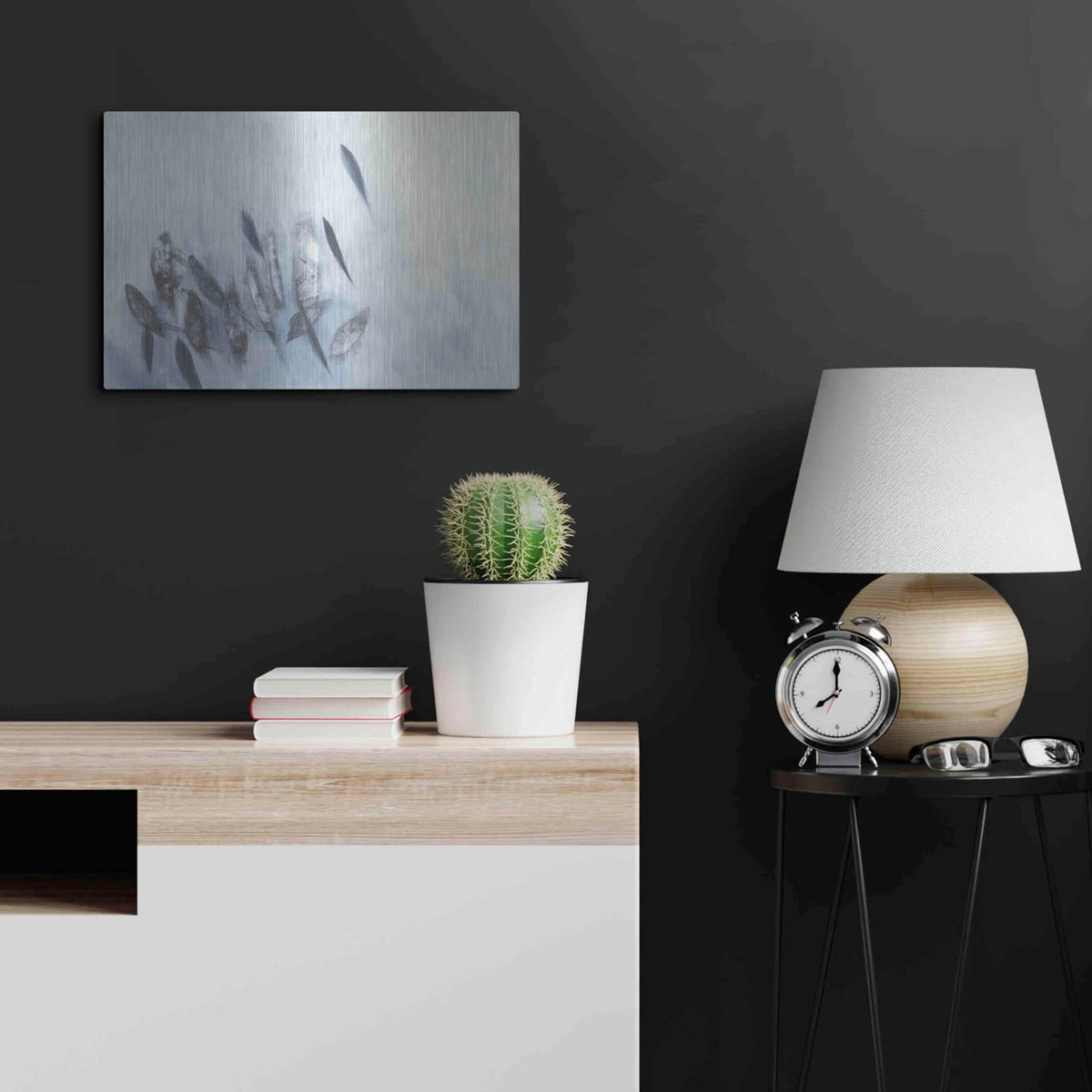 'Gently Waving' by Jo Maye – Metal Wall Art, 24x16 room view