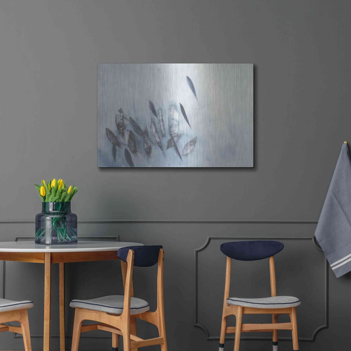 'Gently Waving' by Jo Maye – Metal Wall Art, 36x24 room view