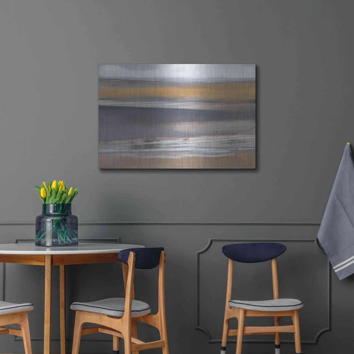 'Misty Morning' by Jo Maye – Metal Wall Art, 36x24 room view