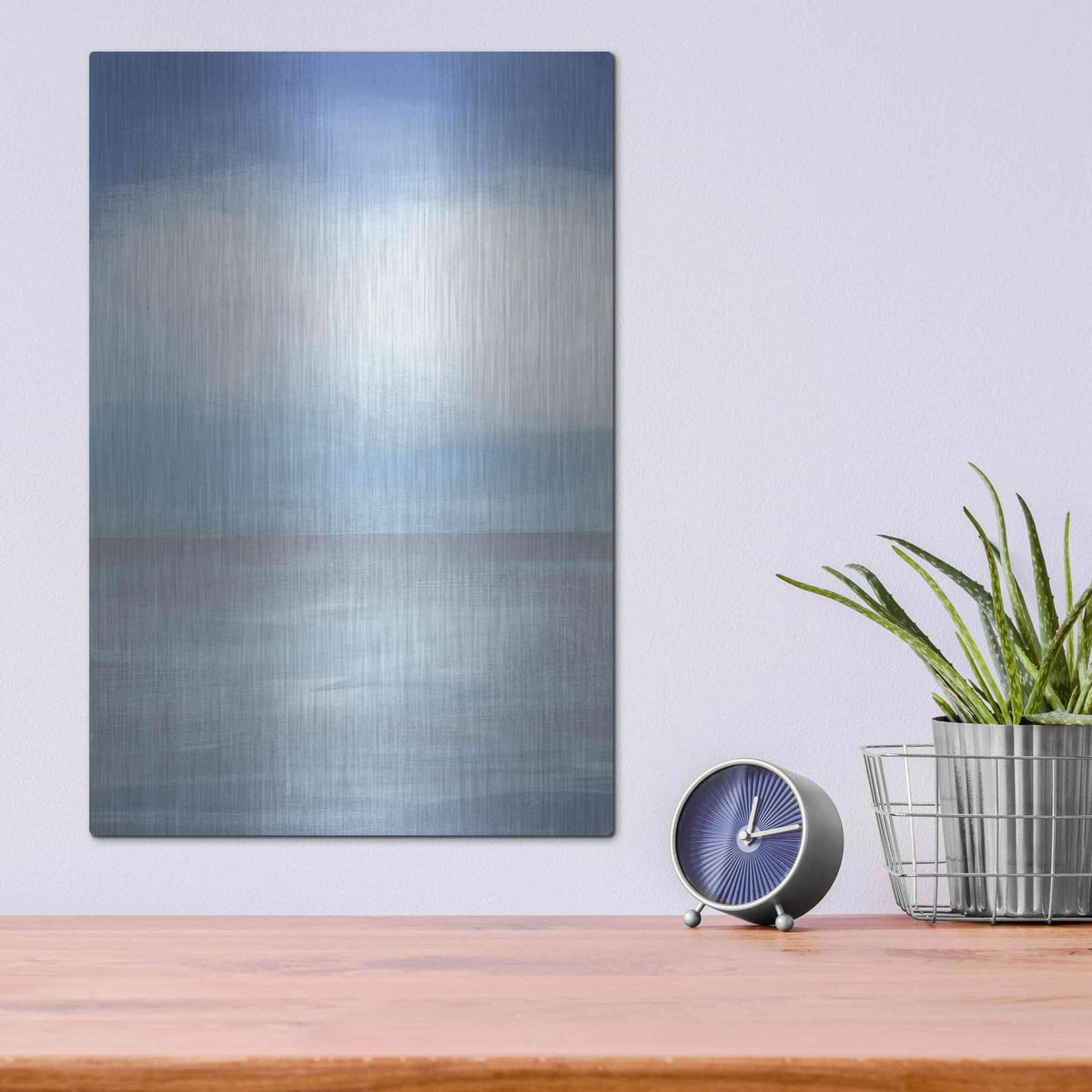 'Seascape II' by Jo Maye – Metal Wall Art, 12x16 room view