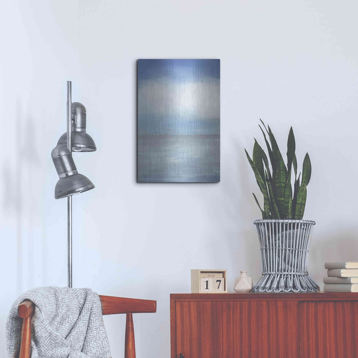 'Seascape II' by Jo Maye – Metal Wall Art, 16x24 room view