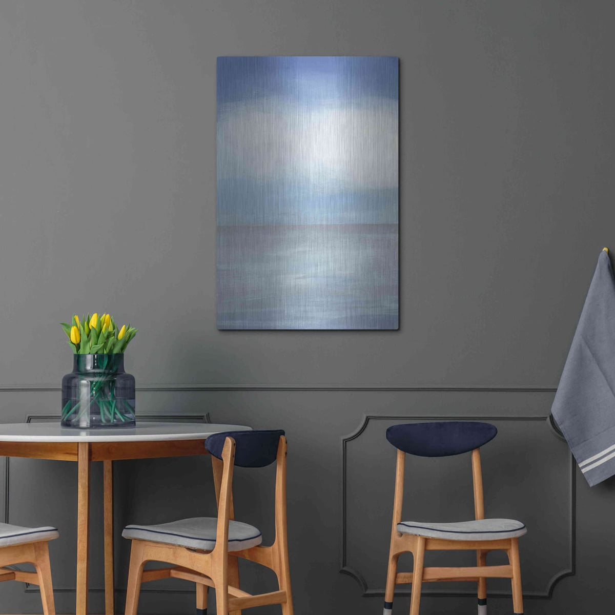'Seascape II' by Jo Maye – Metal Wall Art, 24x36 room view