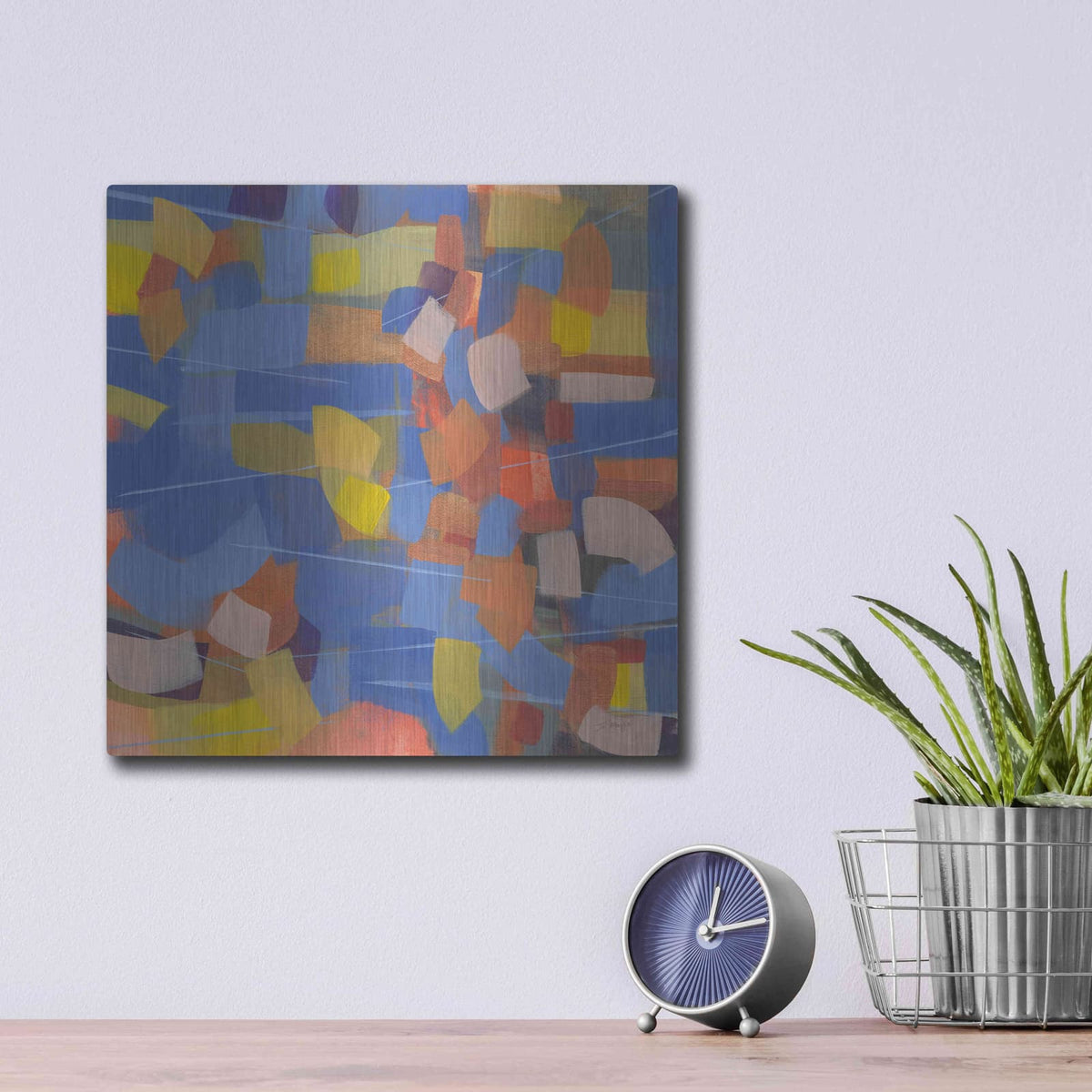 'Intensity' by Jo Maye – Metal Wall Art, 12x12 room view