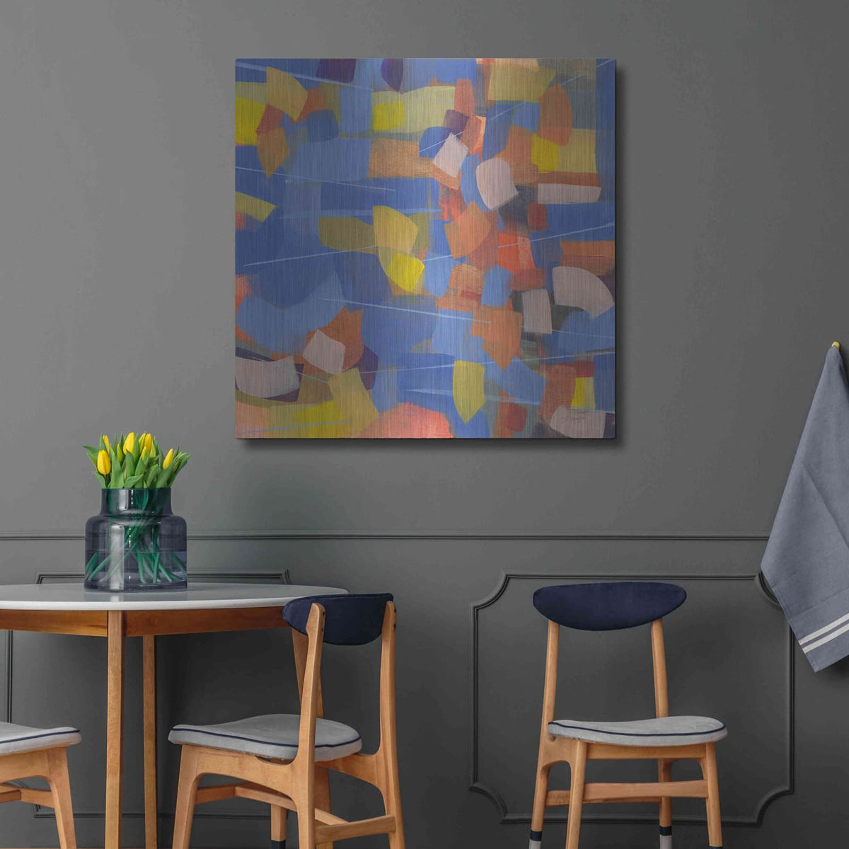 'Intensity' by Jo Maye – Metal Wall Art, 36x36 room view