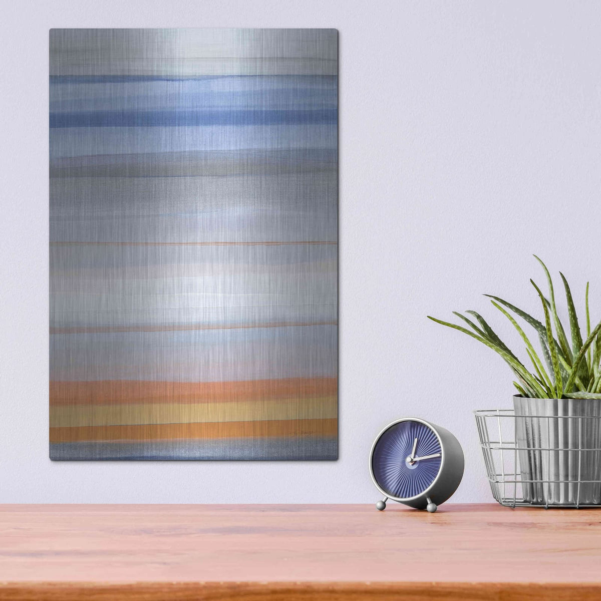 'Horizons' by Jo Maye – Metal Wall Art, 12x16 room view