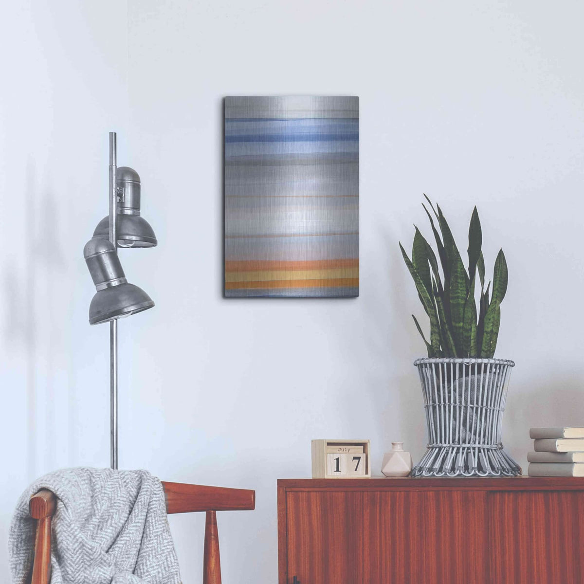 'Horizons' by Jo Maye – Metal Wall Art, 16x24 room view
