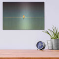 'Waiting' by Nathan Larson – Metal Wall Art, 16x12 room view