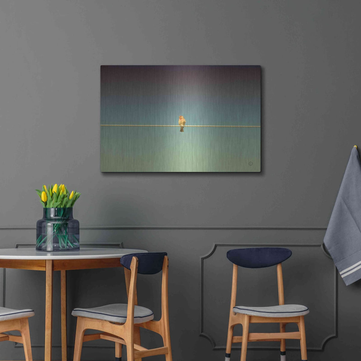 'Waiting' by Nathan Larson – Metal Wall Art, 36x24 room view