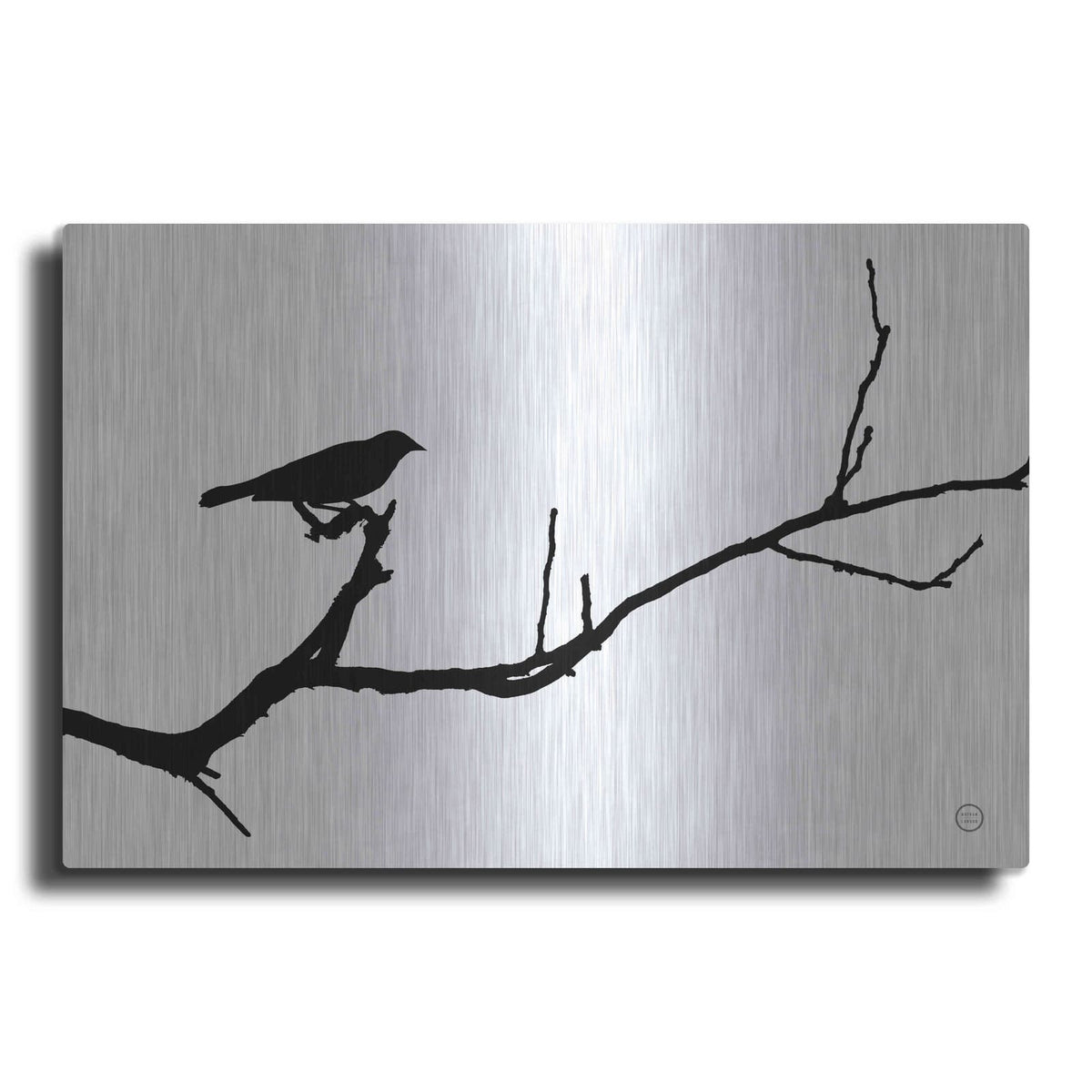 'Bird Silhouette' by Nathan Larson – Metal Wall Art