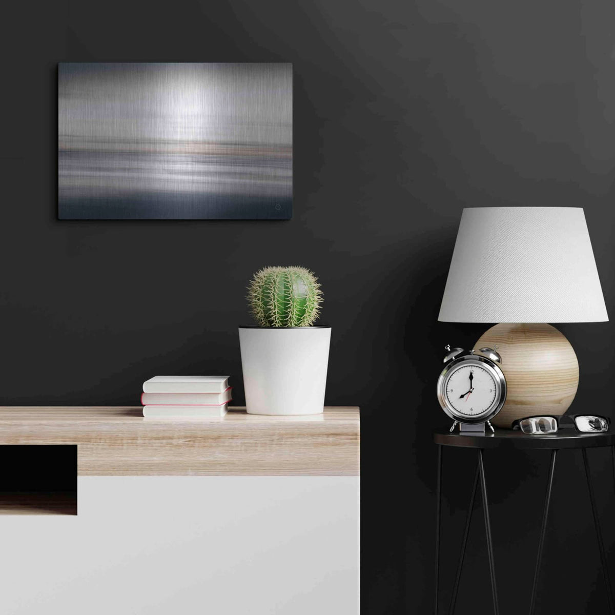 'Waves Move Me IV' by Nathan Larson – Metal Wall Art, 24x16 room view
