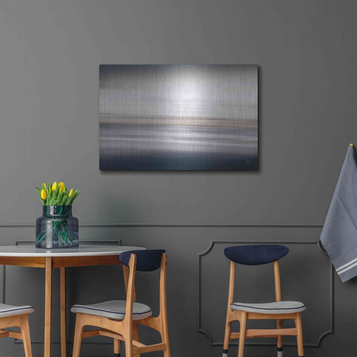 'Waves Move Me IV' by Nathan Larson – Metal Wall Art, 36x24 room view
