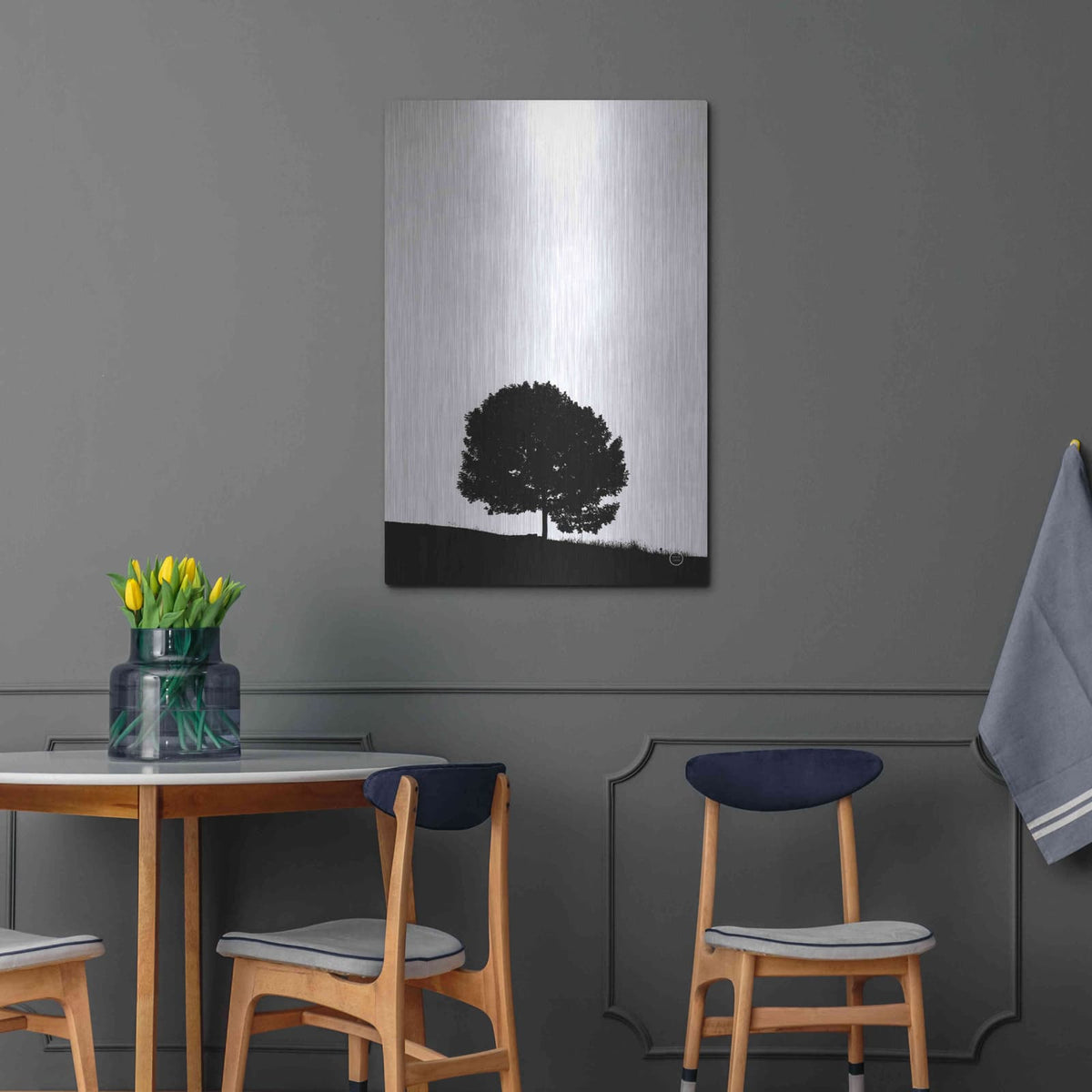 'Lone Tree Hill' by Nathan Larson – Metal Wall Art, 24x36 room view