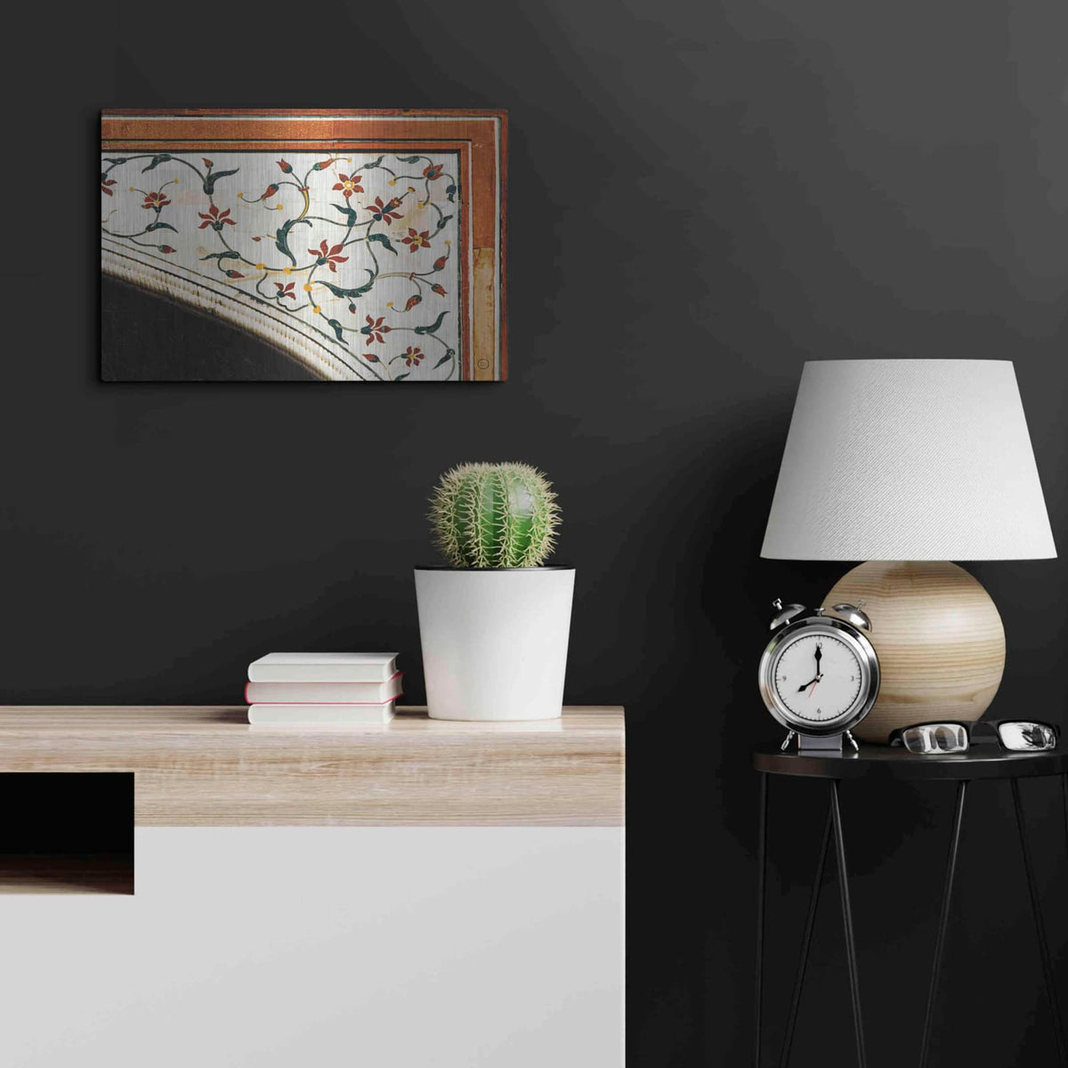 'Mosaic I' by Nathan Larson – Metal Wall Art, 24x16 room view