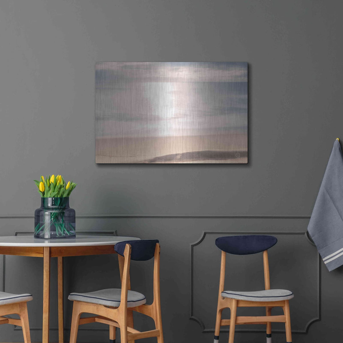 'Smooth Waters' by Nathan Larson – Metal Wall Art, 36x24 room view