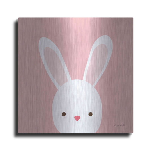 Luxe Metal Art 'Cuddly Bunny' by Ann Kelle Designs, Metal Wall Art