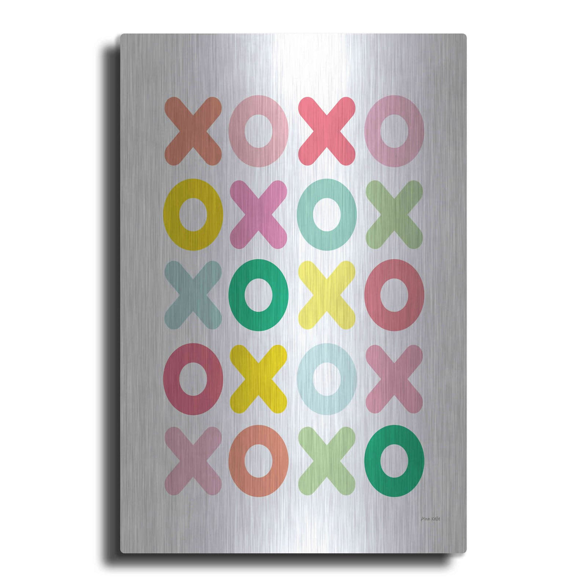 'Love You Lots' by Ann Kelle – Metal Wall Art