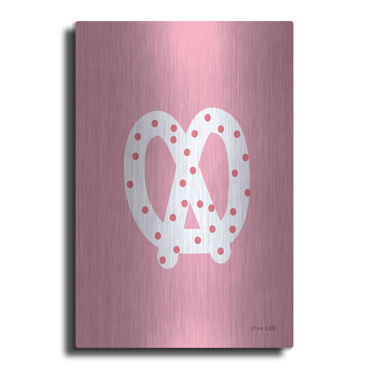 'Pretzel' by Ann Kelle – Metal Wall Art