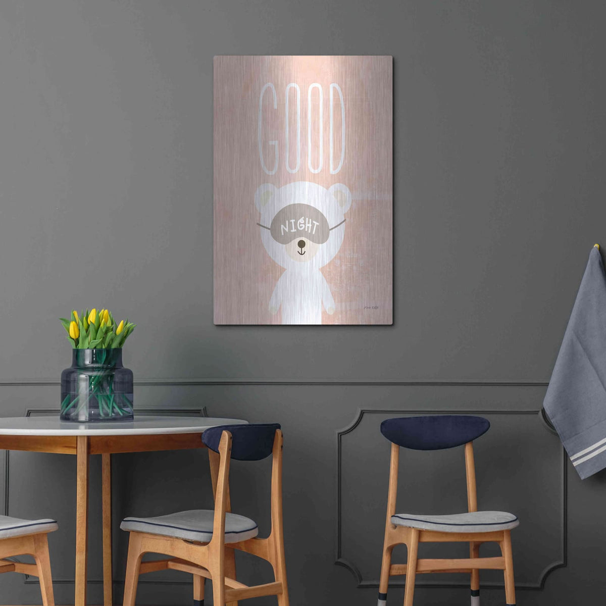 'Goodnight' by Ann Kelle – Metal Wall Art, 24x36 room view