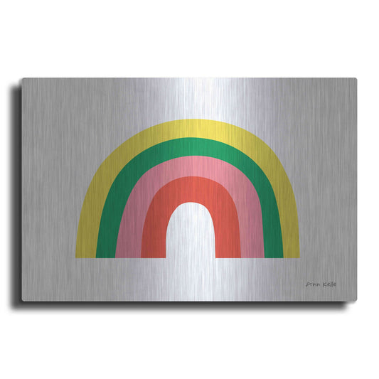 Luxe Metal Art 'Rainbow II' by Ann Kelle Designs, Metal Wall Art