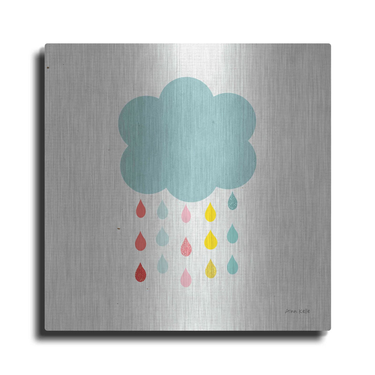 'Cloud I' by Ann Kelle – Metal Wall Art