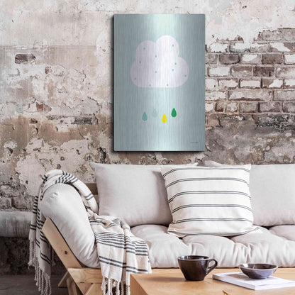 Luxe Metal Art 'Cloud II' by Ann Kelle Designs, Metal Wall Art,24x36