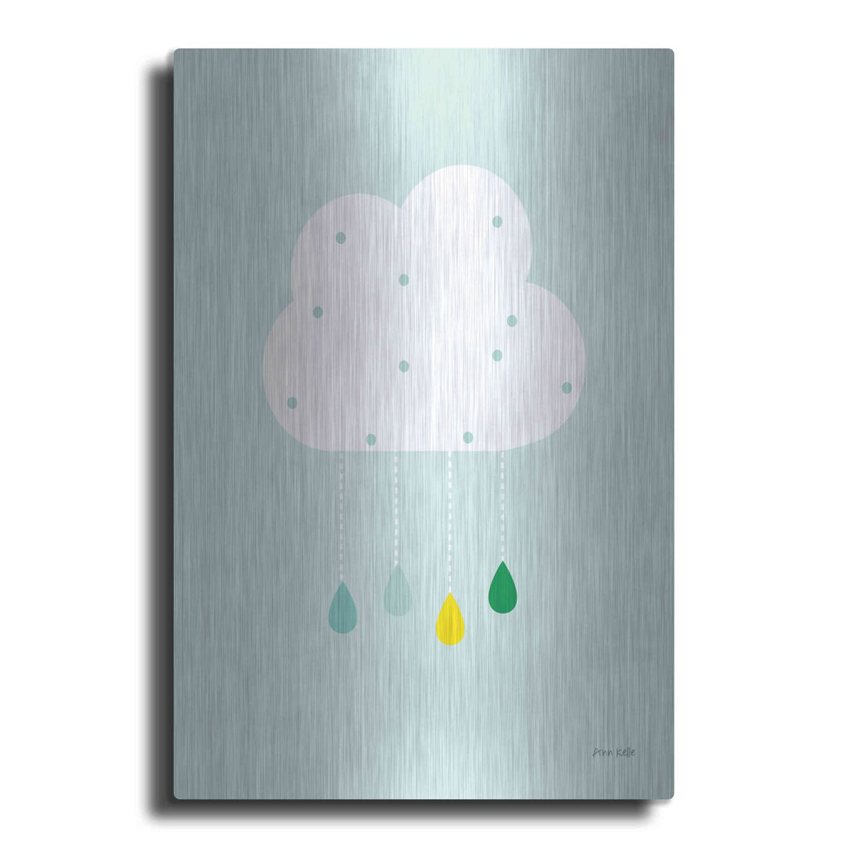 'Cloud II' by Ann Kelle – Metal Wall Art