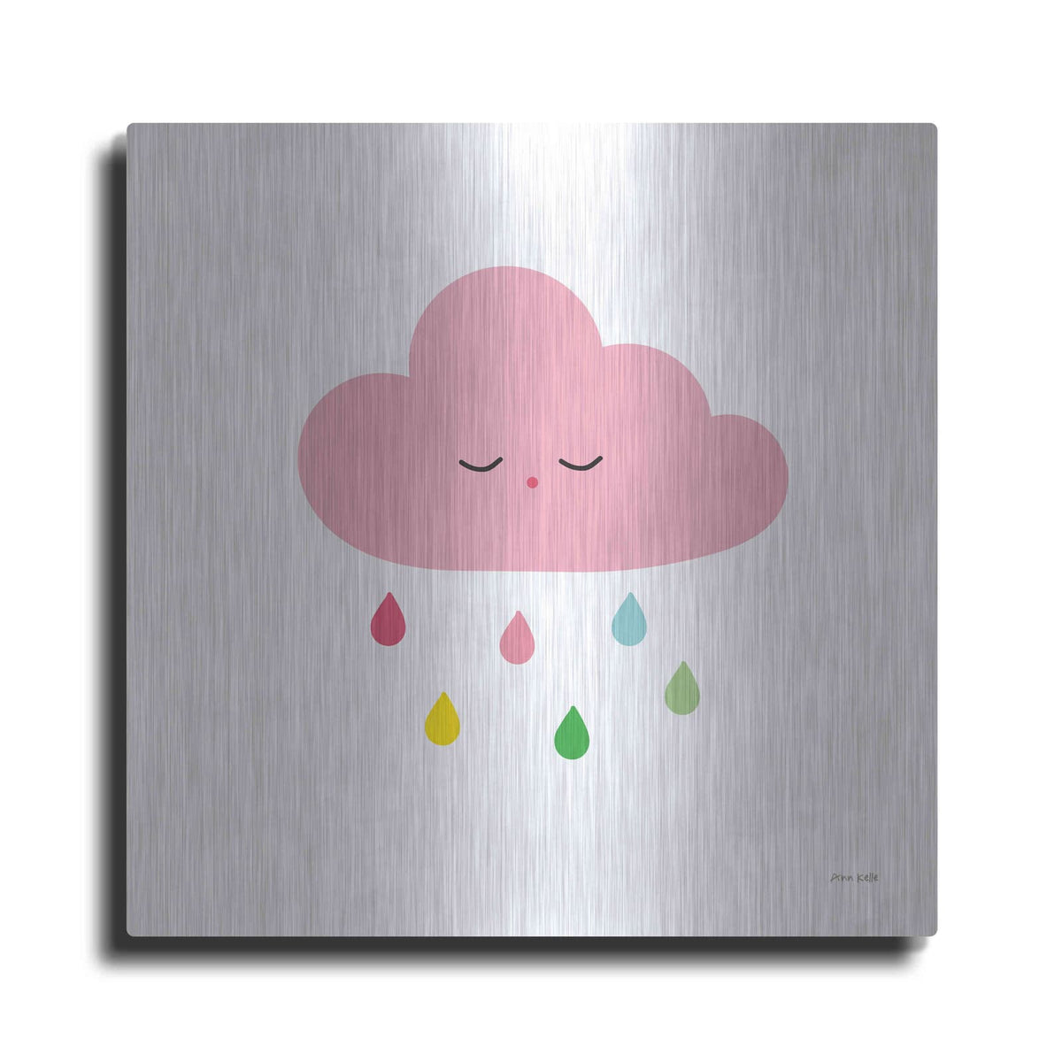 'Sleepy Cloud II' by Ann Kelle – Metal Wall Art