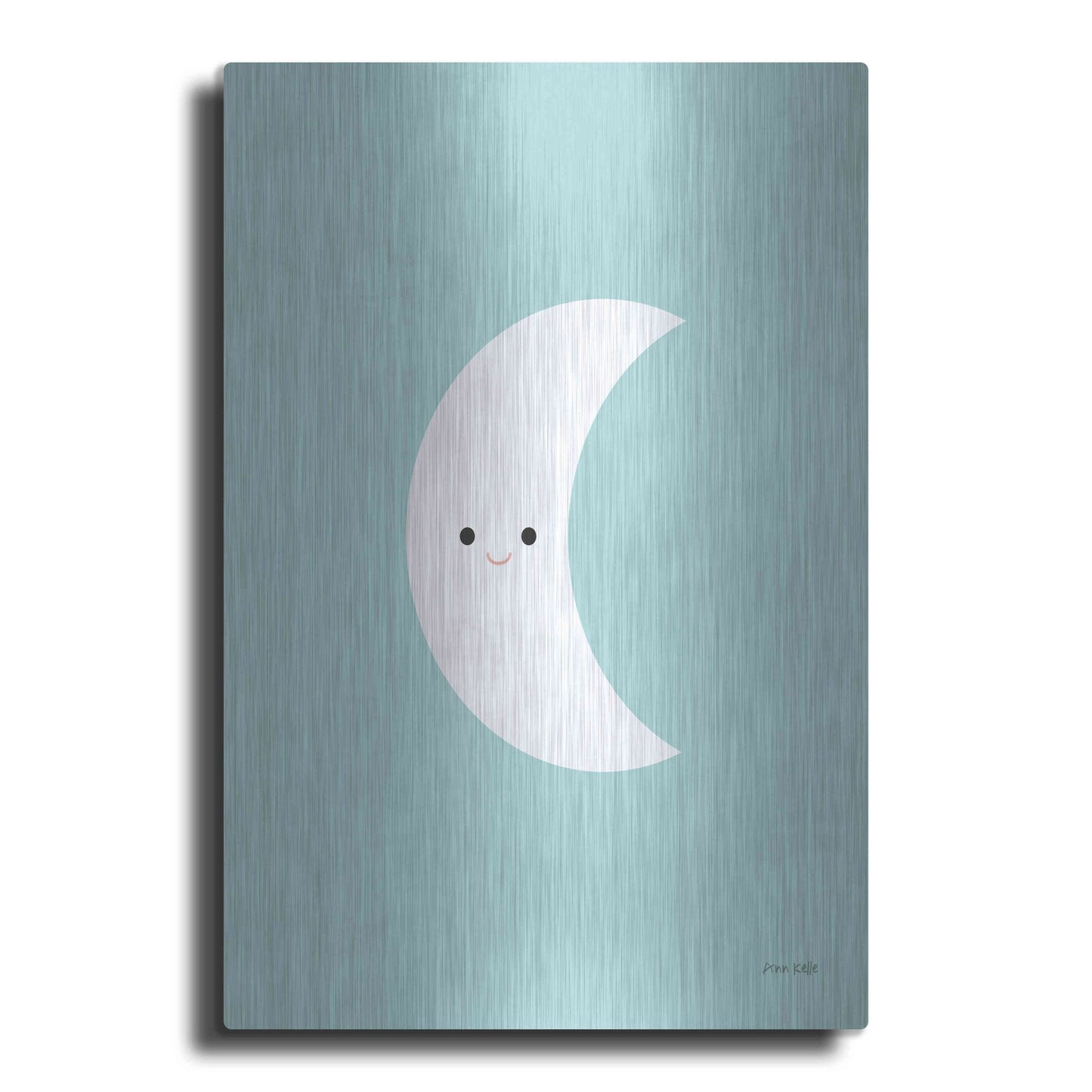 Luxe Metal Art 'Moon' by Ann Kelle Designs, Metal Wall Art
