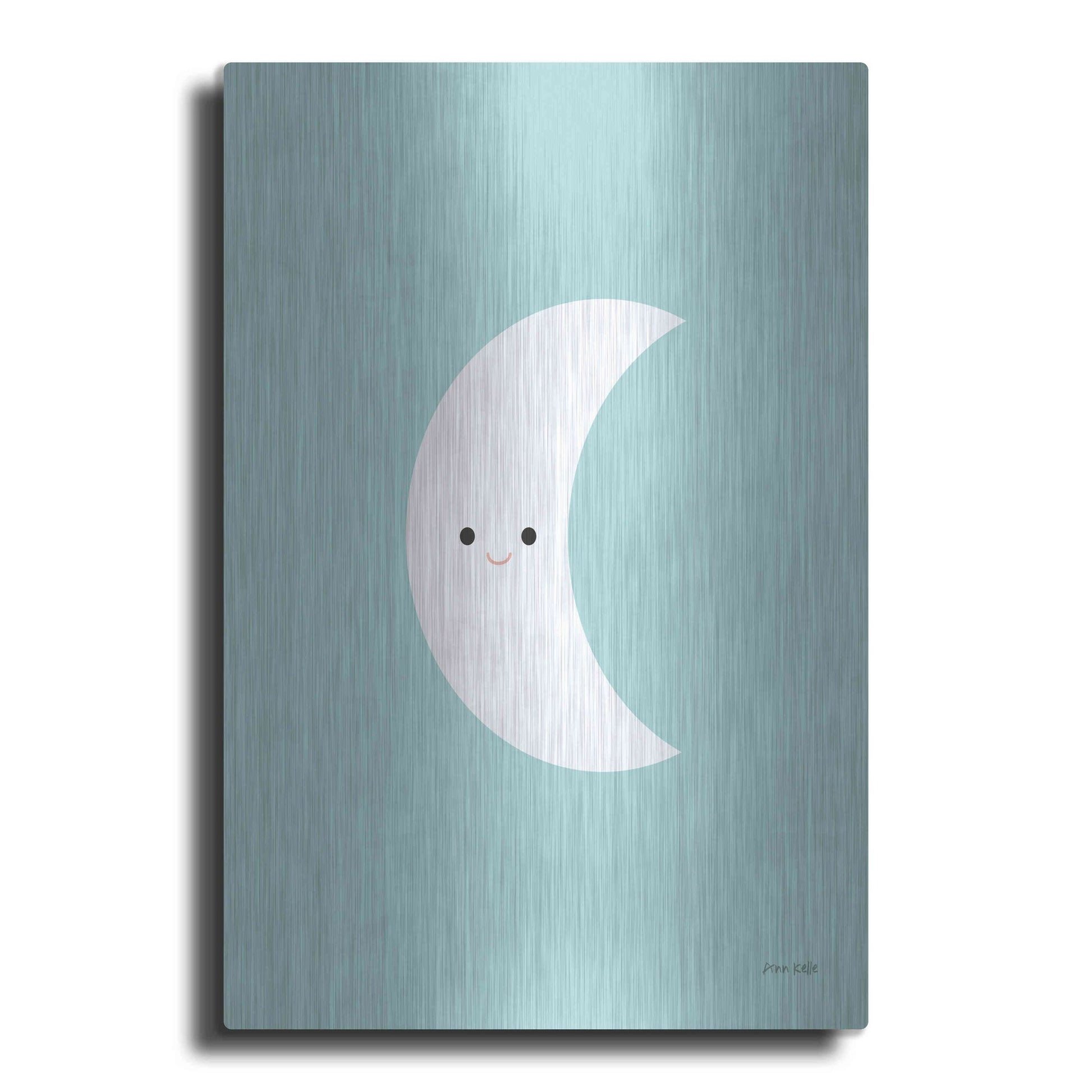 Luxe Metal Art 'Moon' by Ann Kelle Designs, Metal Wall Art