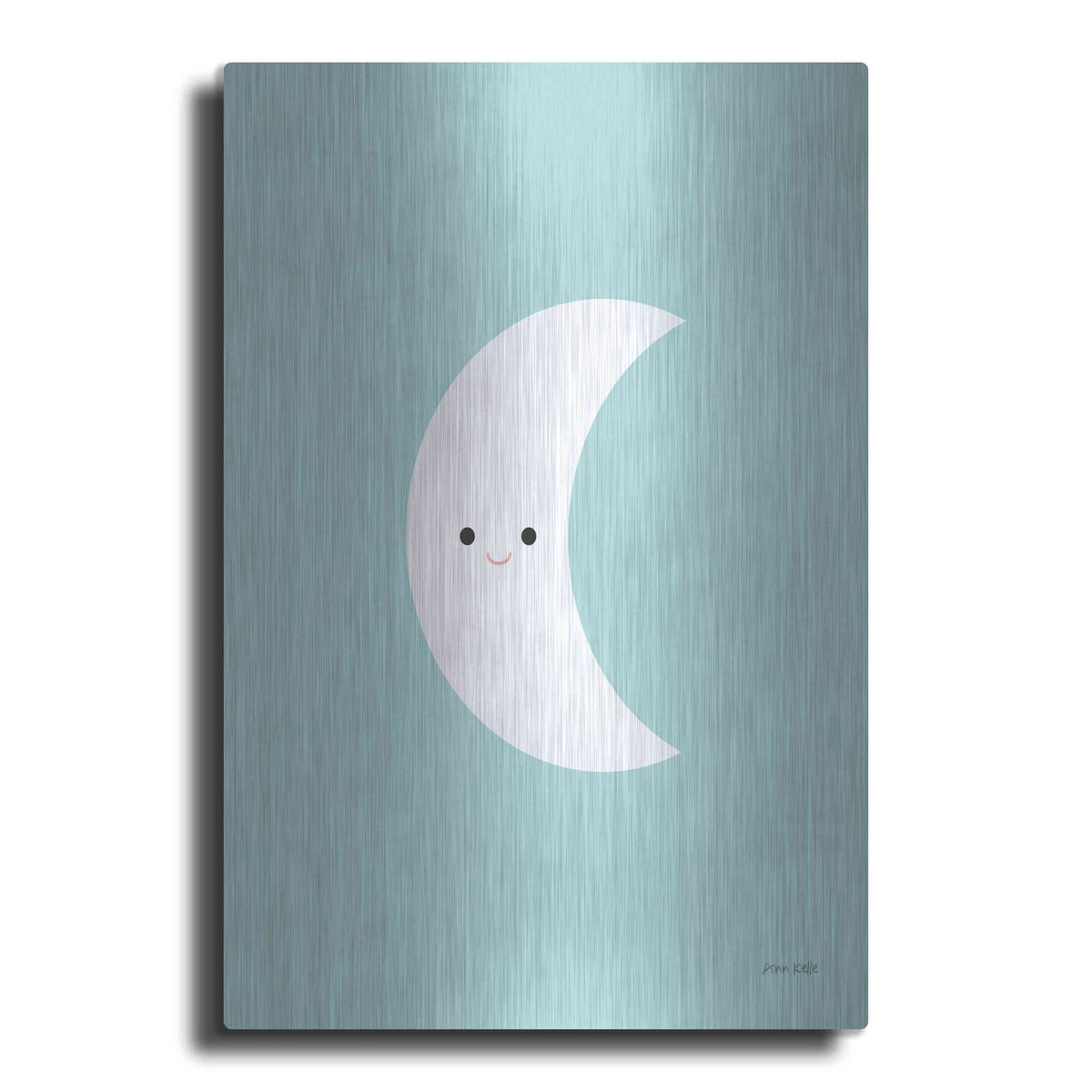 'Moon' by Ann Kelle – Metal Wall Art