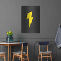 'Lightning' by Ann Kelle – Metal Wall Art, 24x36 room view
