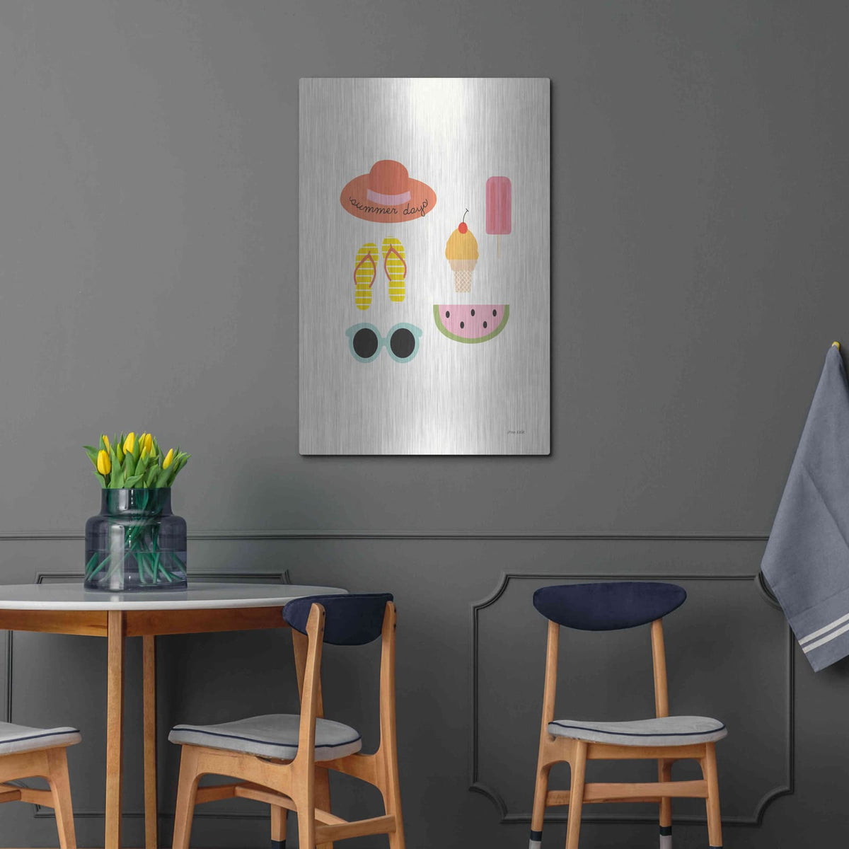 'Summer Daze I' by Ann Kelle – Metal Wall Art, 24x36 room view