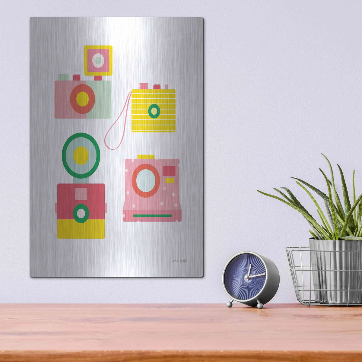 'Camera Shy II' by Ann Kelle – Metal Wall Art, 12x16 room view