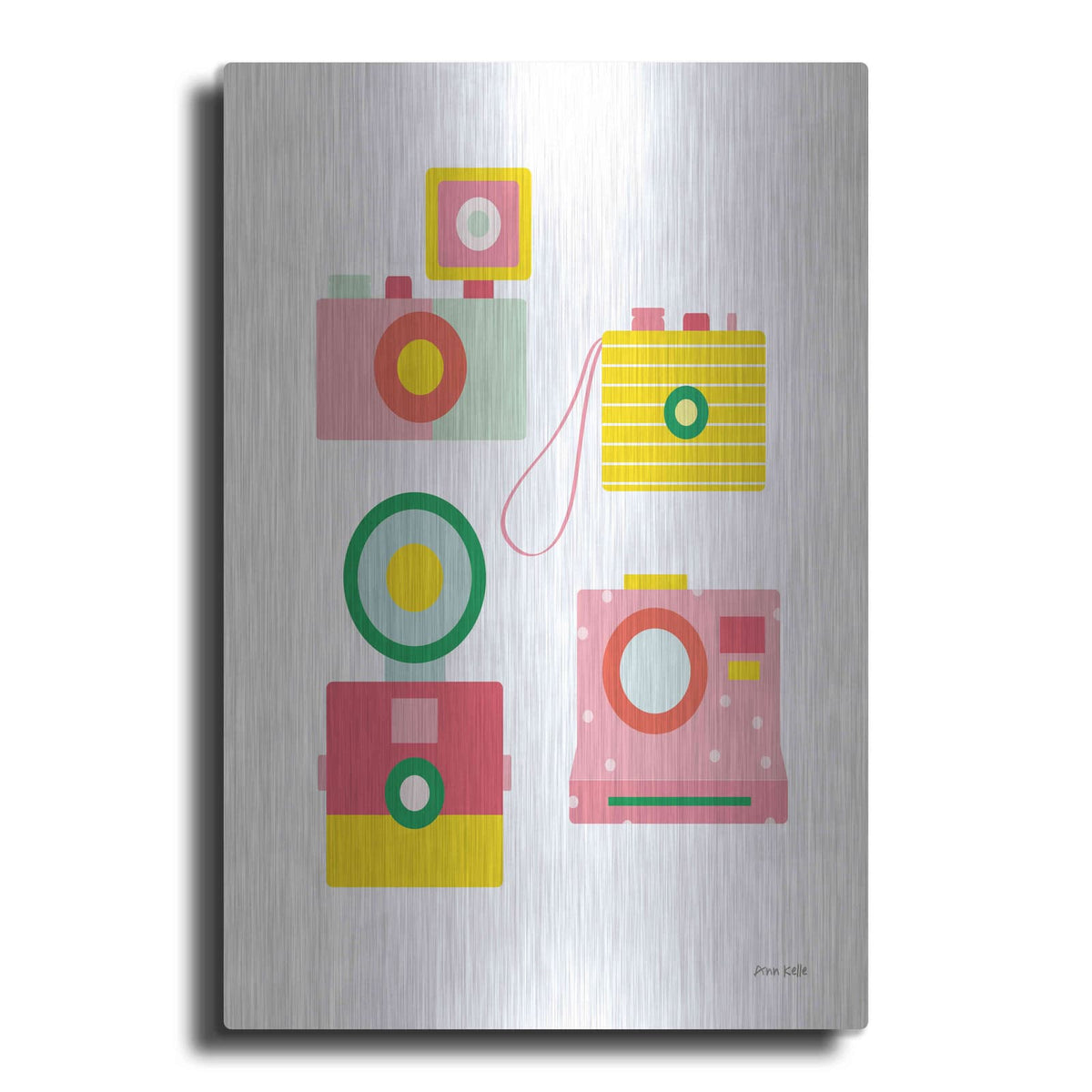 'Camera Shy II' by Ann Kelle – Metal Wall Art
