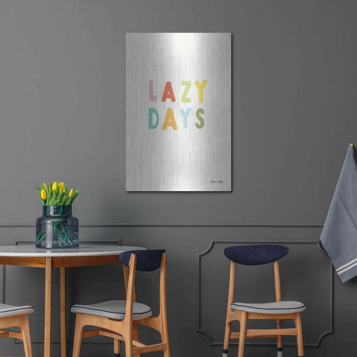 'Lazy Days' by Ann Kelle – Metal Wall Art, 24x36 room view